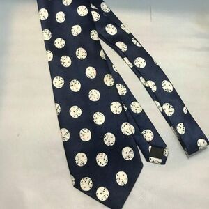 #1499 ADDICTION DICE THEME POLYESTER NECKTIE 59 IN X 4  IN